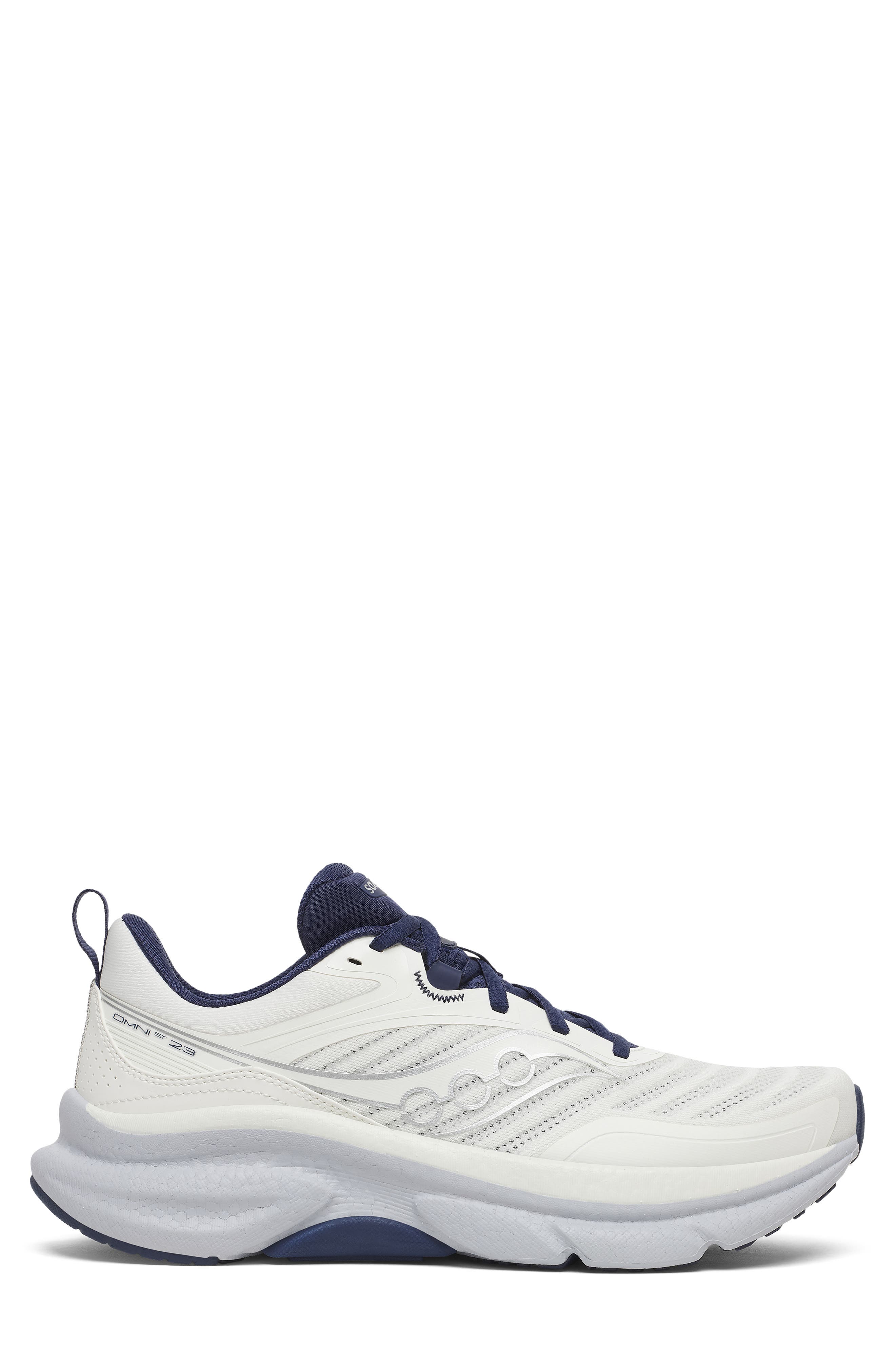 Omni ST 23 Running Shoe, Alternate, color, IVORY/ NAVAL
