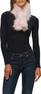 GORSKI Knit Genuine Shearling Pull-Through Scarf