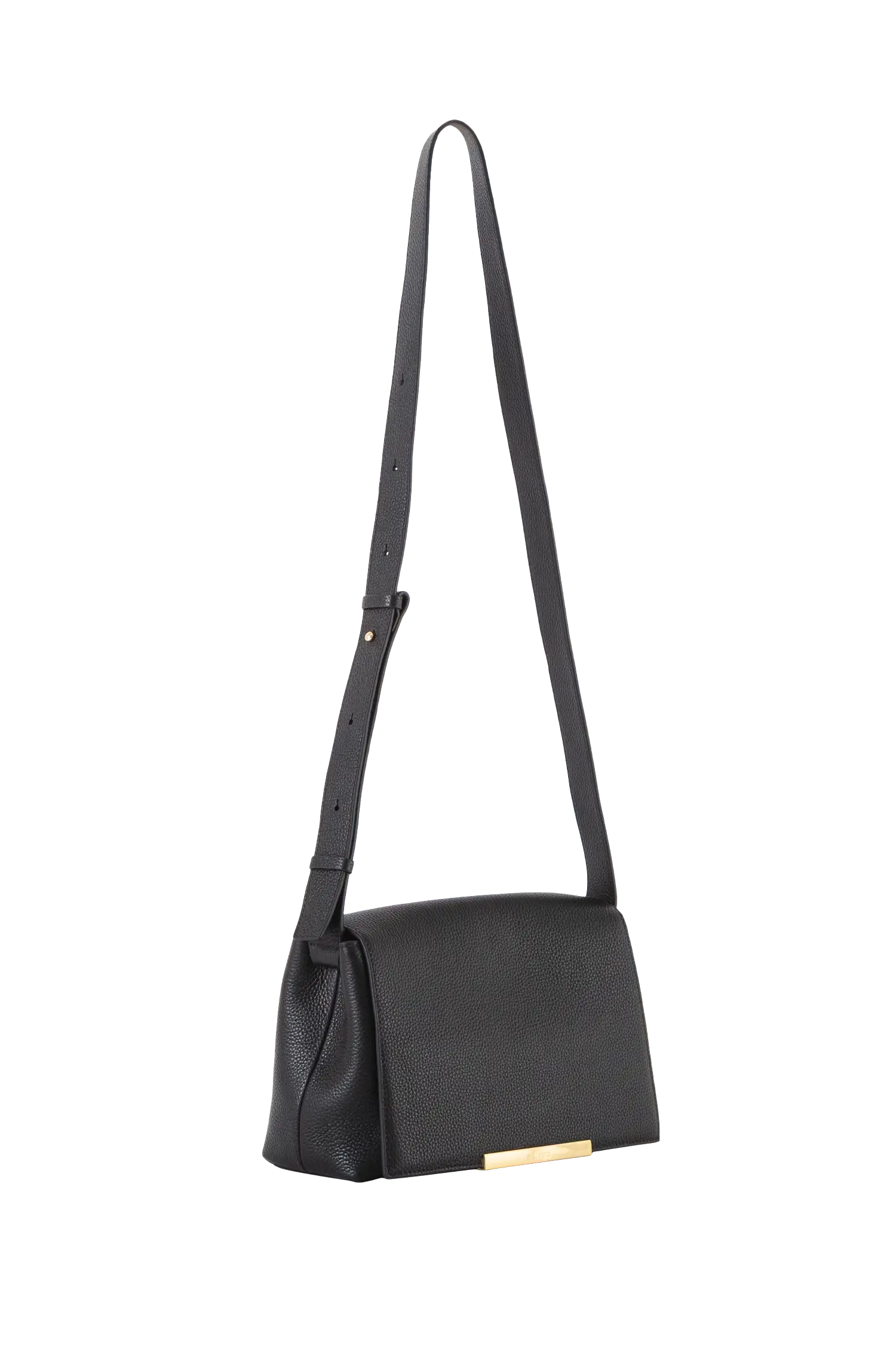 11AM Leather Crossbody Bag, Alternate, color, Black