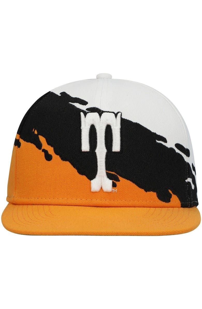 Mitchell & Ness Men's Mitchell & Ness Tennessee Orange/White Tennessee Volunteers Paintbrush Snapback Hat, Alternate, color, Tennessee Orange