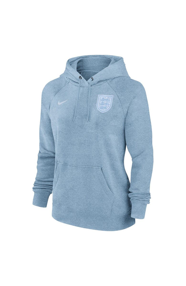 Nike Women's Nike Light Blue England Women's National Team Essential Raglan Pullover Hoodie, Alternate, color, 