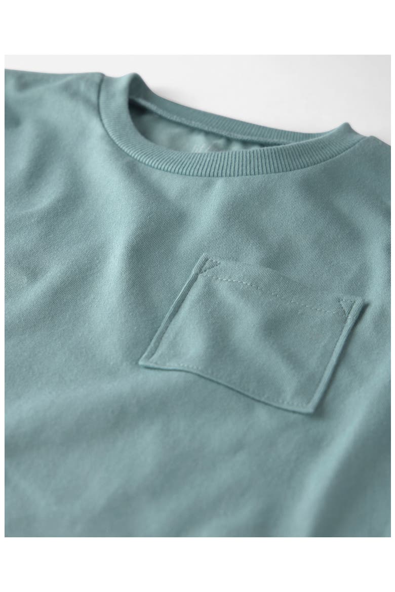 Kids' 3-Pack Pocket T-Shirts, Alternate, color, LP BLUE CREAM