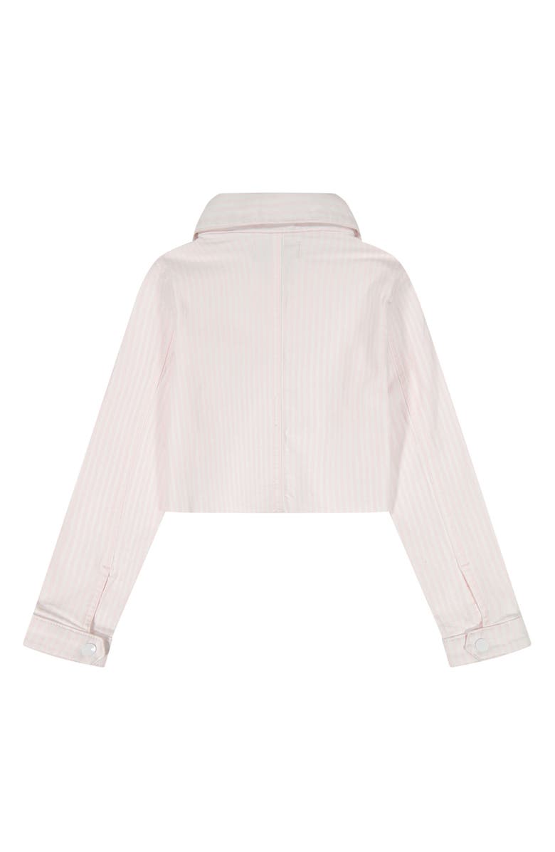 DL1961 Kids' Manning Stripe Cotton Trucker Jacket, Alternate, color, 