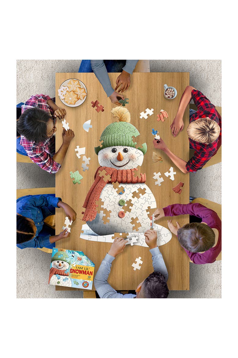 I Am Lil Snowman 100 Piece Puzzle, Alternate, color, Multicolored