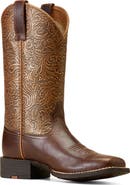 Ariat Round Up Wide Square Toe Western Boot