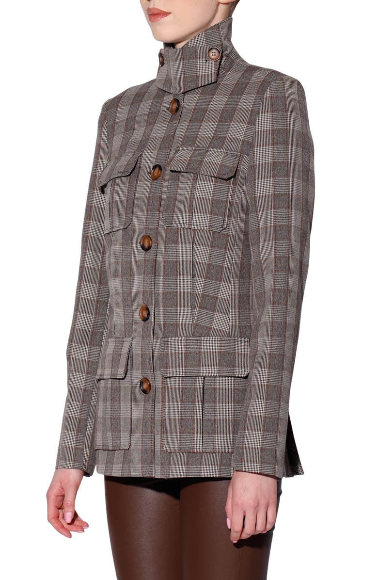Walter Baker Spencer Plaid Jacket, Alternate, color, Winston Plaid