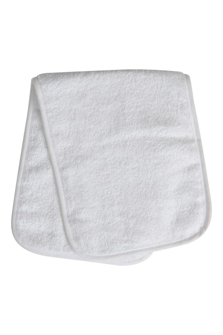 Burp Cloths - Set of 6, Alternate, color, White