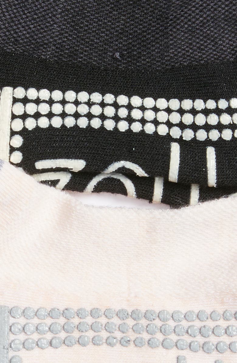 Zella 3-Pack Barre Socks, Alternate, color, 