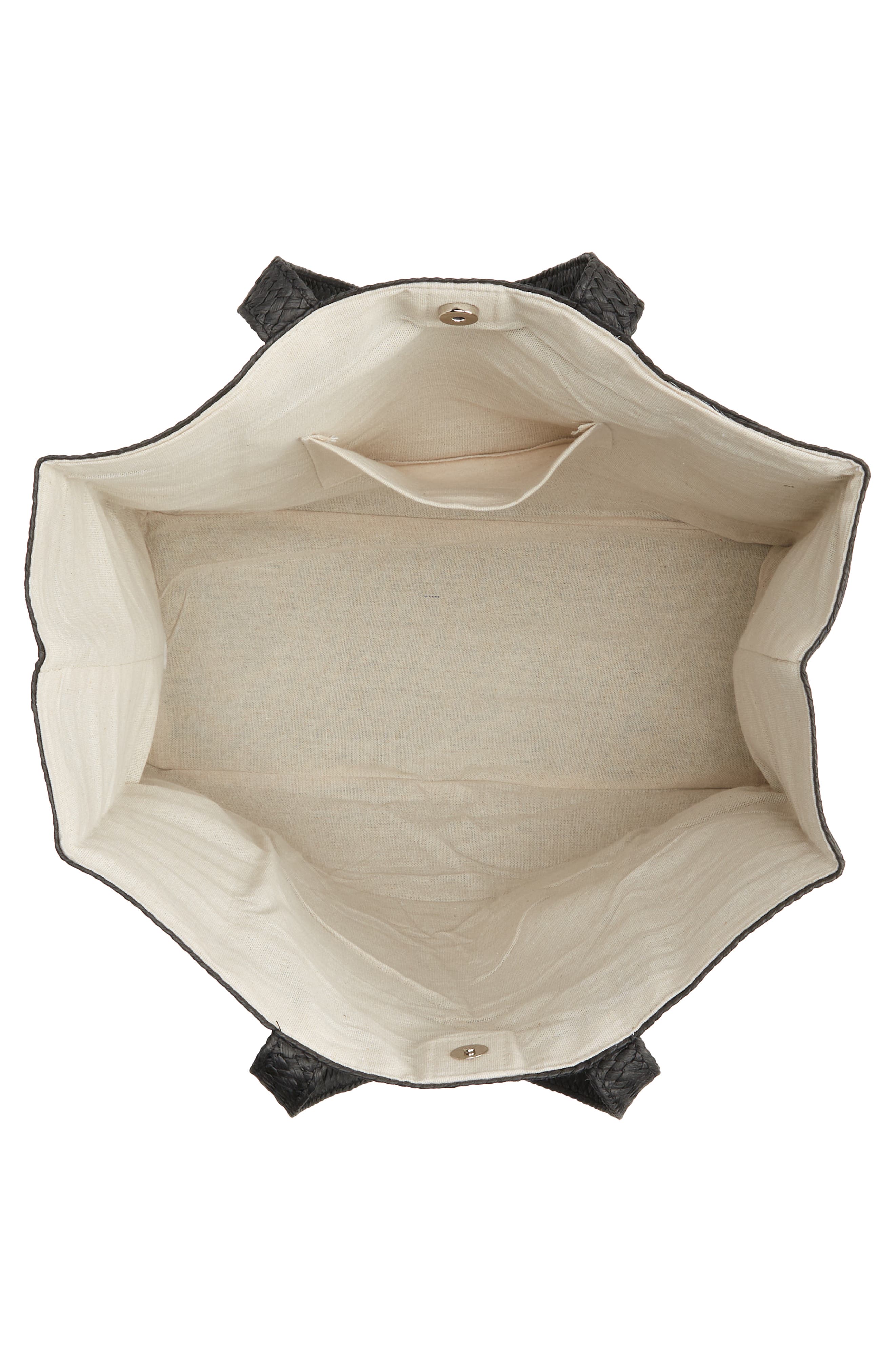 BTB Los Angeles Je T-aime Straw Tote, Alternate, color, 