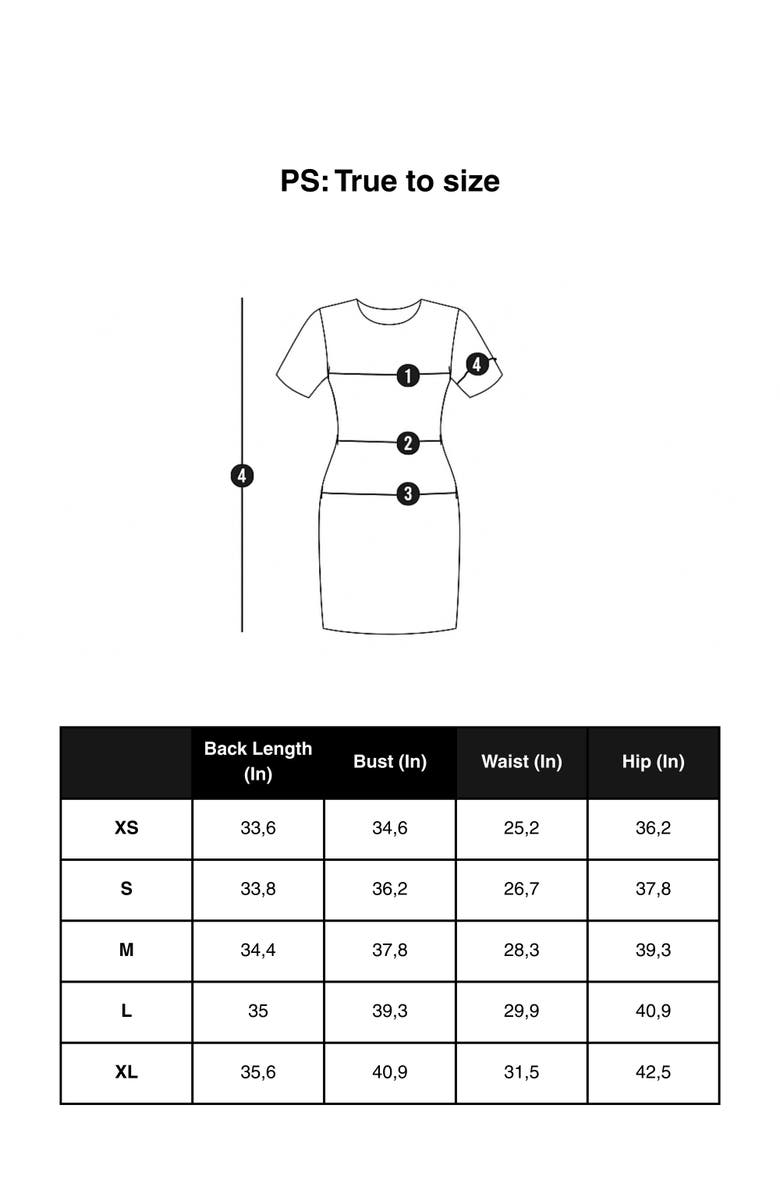 Nocturne Tailored Mini Dress, Alternate, color, Black