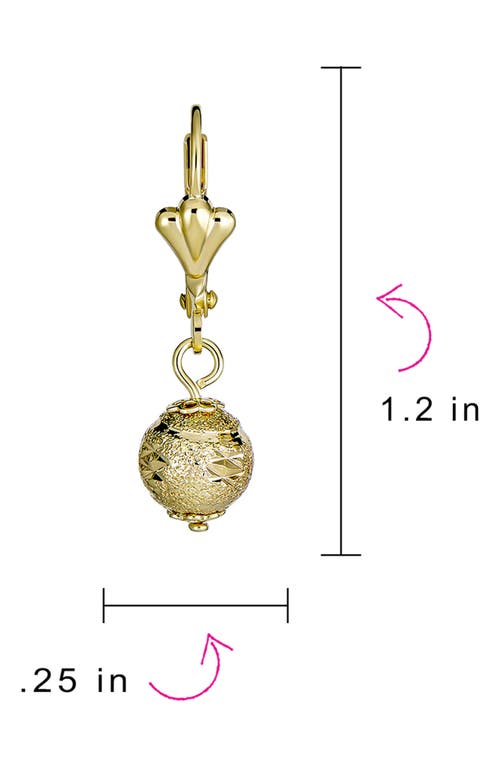 Bling Jewelry Set Of 2 Assorted Elegant Vintage Drop Earrings In Gold