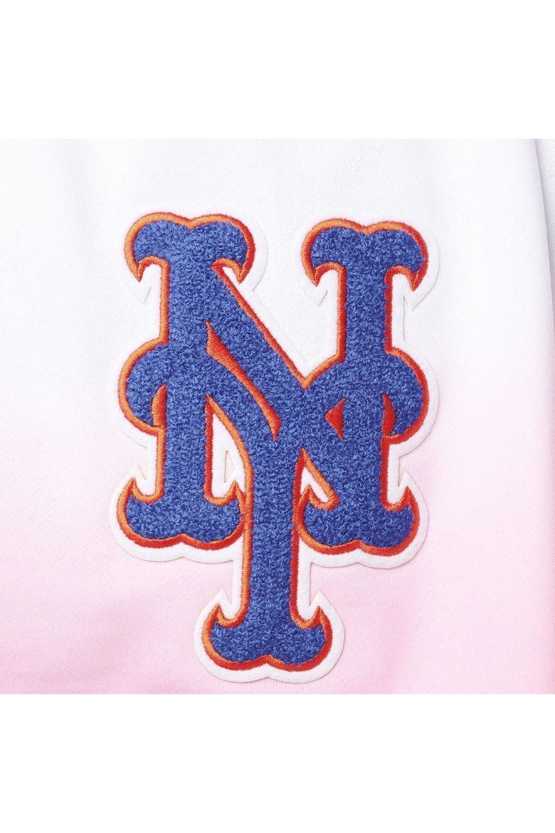 Men's Pro Standard Blue/Pink New York Mets Team Logo Pro Ombre Shorts, Alternate, color, Blue