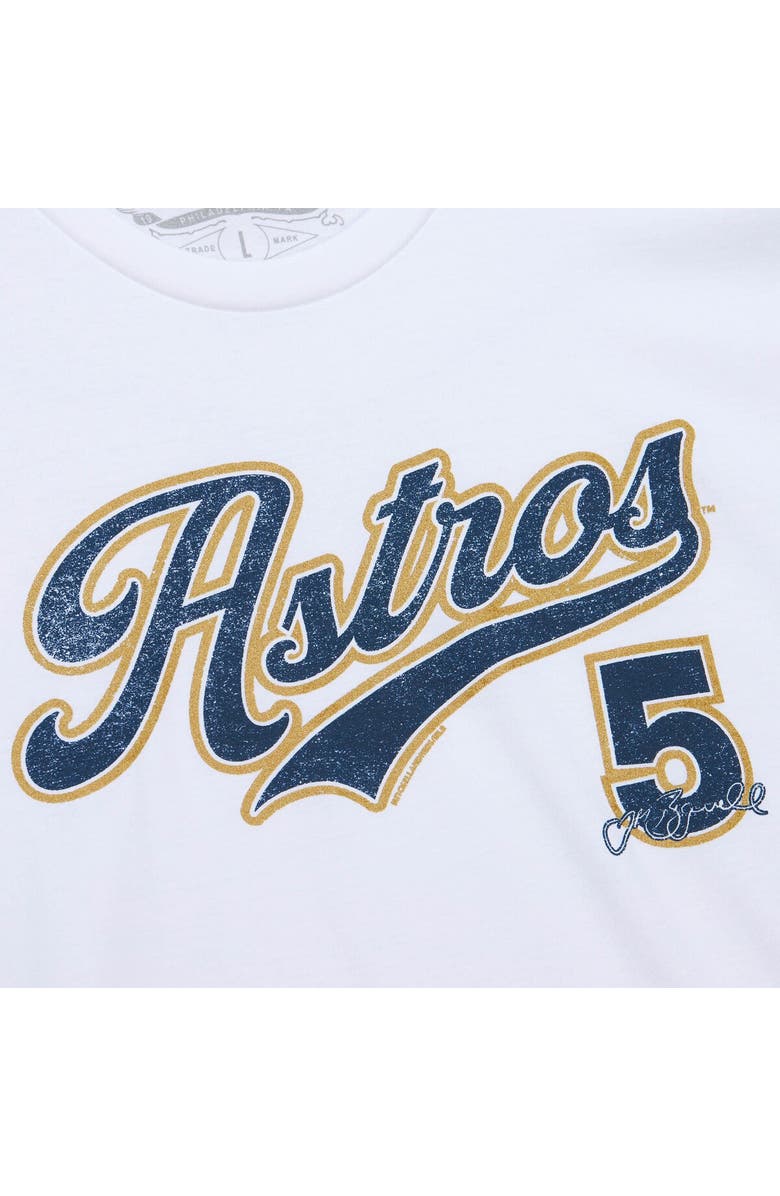 Mitchell & Ness Men's Mitchell & Ness Jeff Bagwell White Houston Astros Cooperstown Collection Player T-Shirt, Alternate, color, White