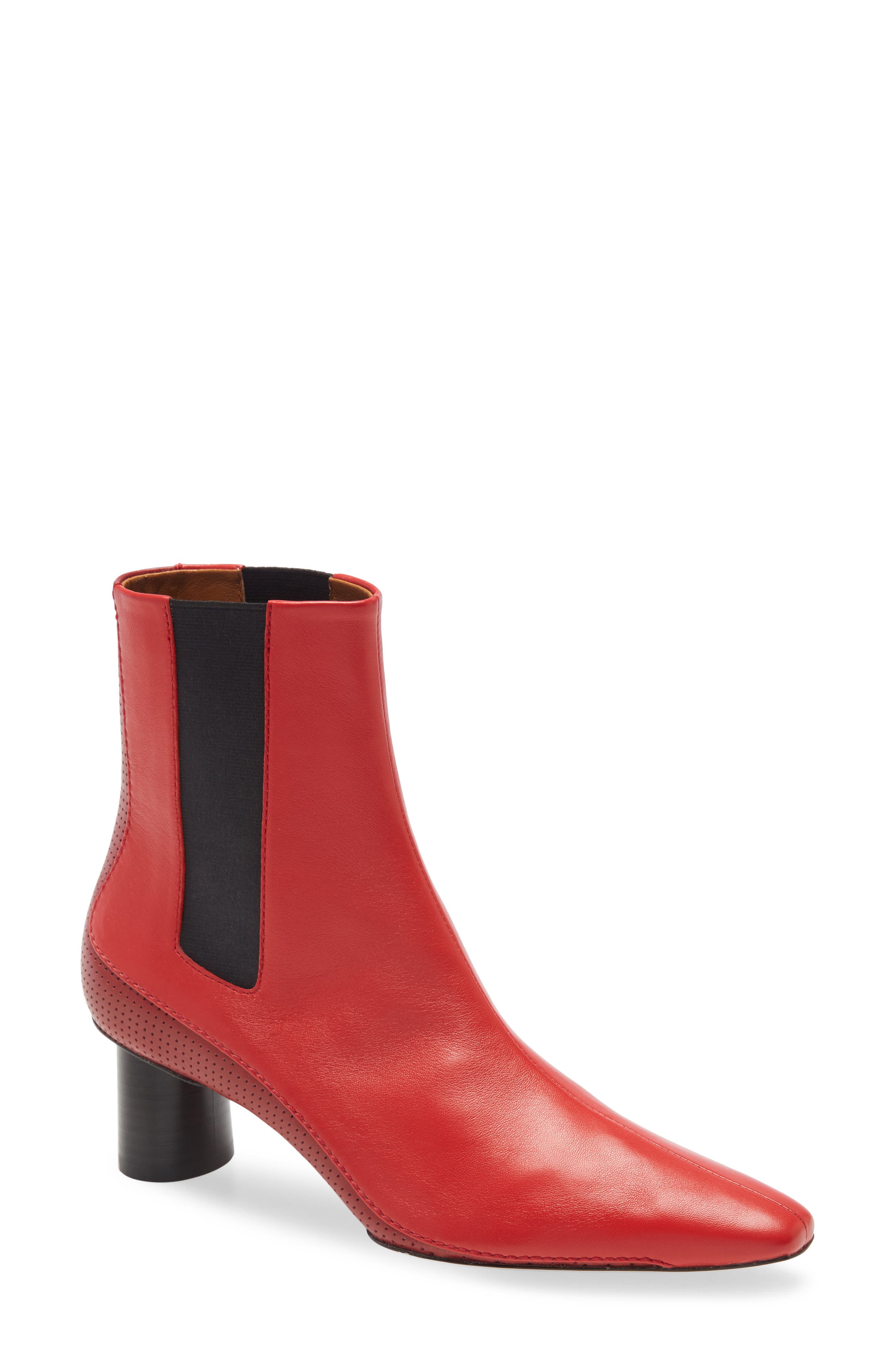Jet Chelsea Boot, Main, color, FIERY RED