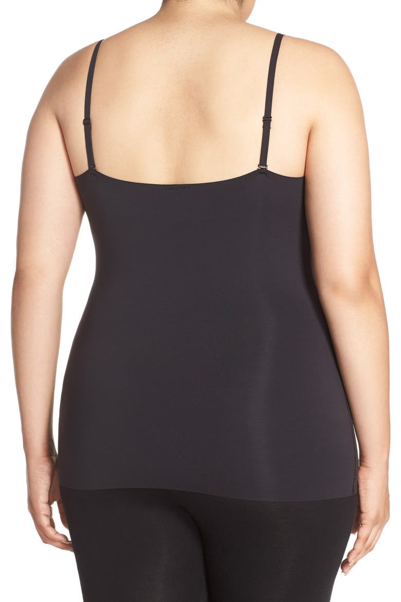 Thinstincts Convertible Camisole, Alternate, color, VERY BLACK