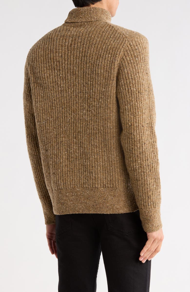 BUCK MASON Wool Turtleneck Top, Alternate, color, Brimstone