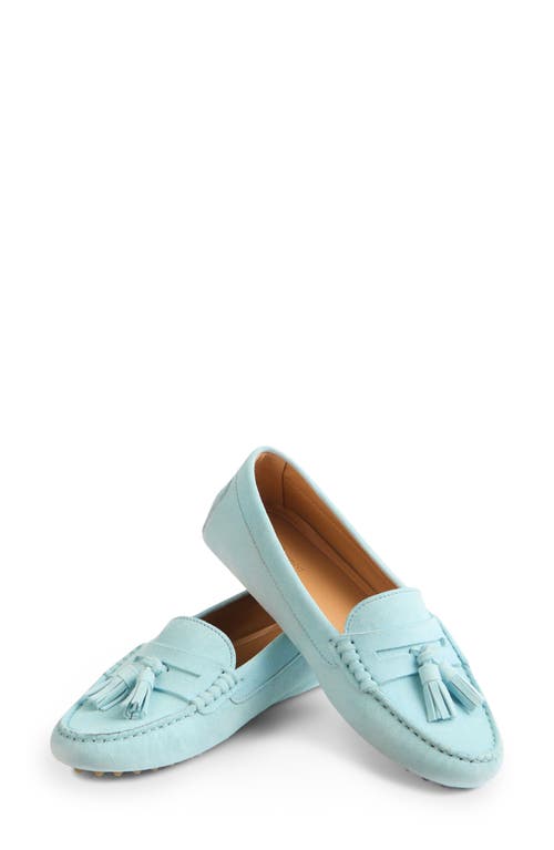 Lk Bennett Leslie Tassel Loafer In Blue