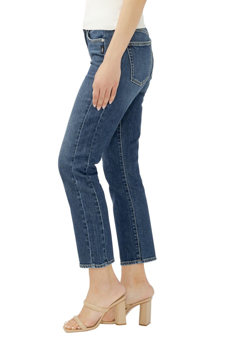 Most Wanted Ankle Straight Leg Jeans, Alternate, color, REWIND