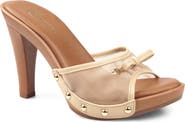 Candie's Lucianna Platform Slide Sandal