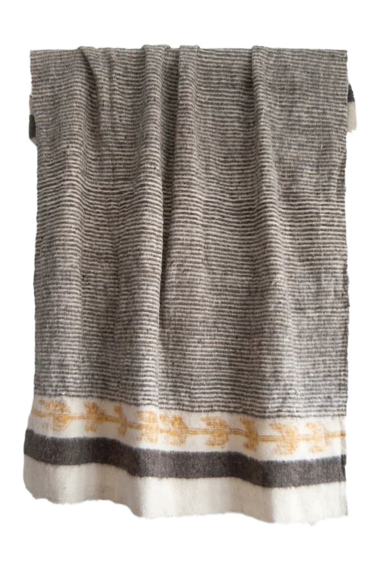 Selene Momo Blanket, Main, color, Dark Brown
