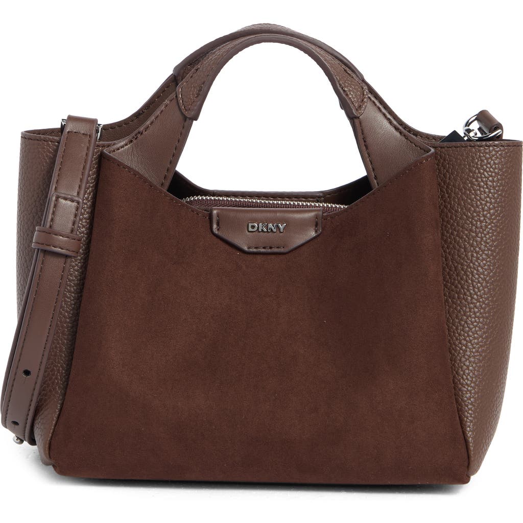 Dkny Willa Mini Satchel In Brown