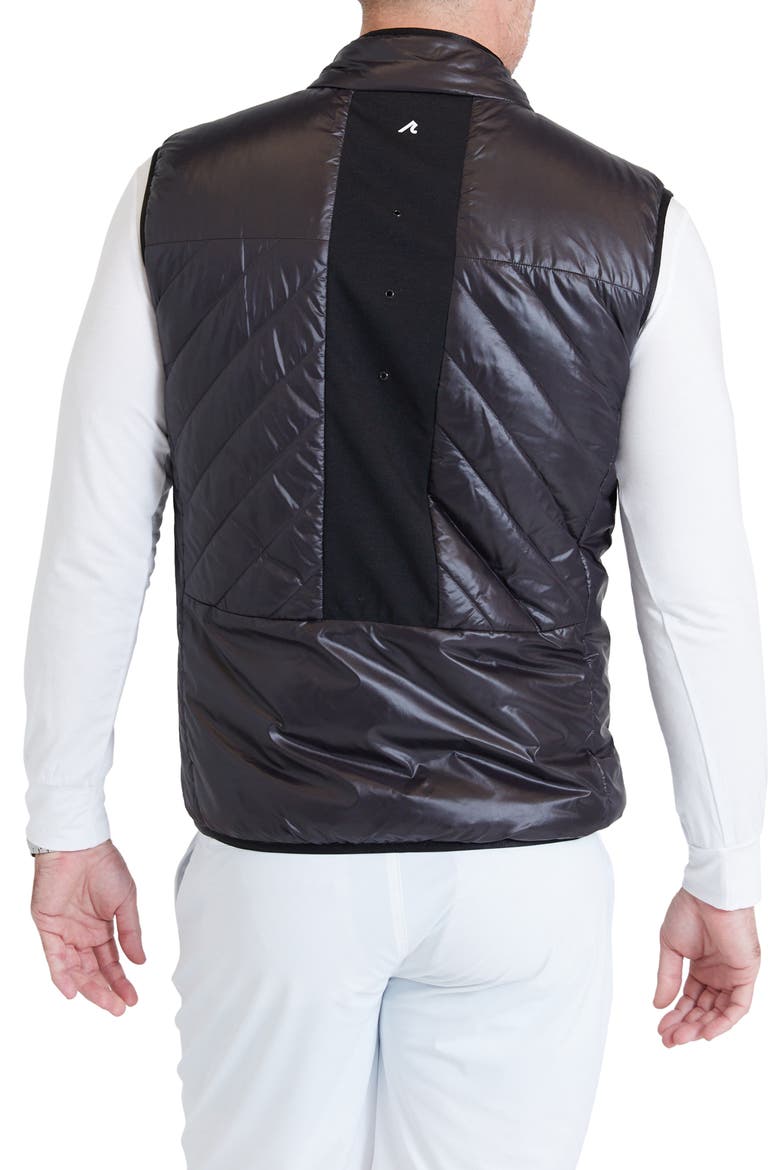 Harding Quilted Vest, Alternate, color, TUXEDO