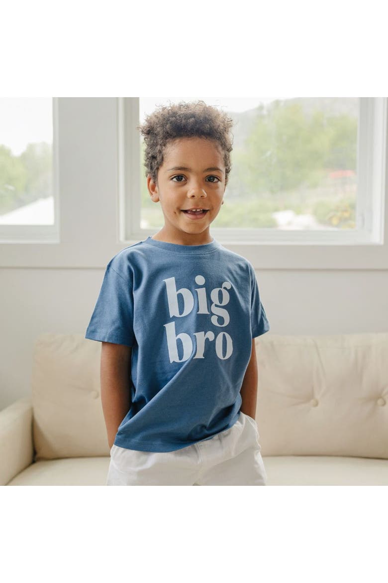 Big Bro Short Sleeve T-Shirt, Alternate, color, Indigo