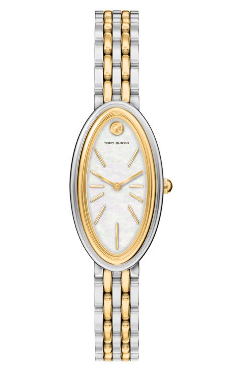 The Oval Elongated Bracelet Watch, 22mm x 38mm
