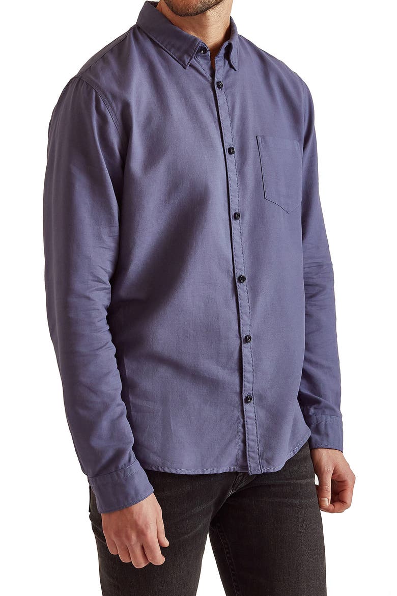 Cori Woven Top, Main, color, BLUE INDIGO