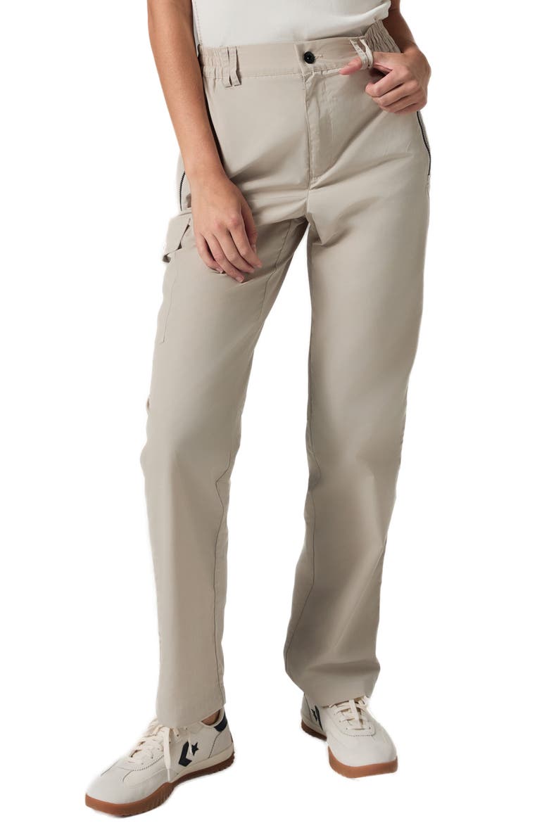 Frankie Water Repellent Cargo Pants, Alternate, color, PUMICE