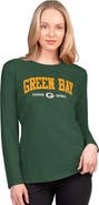 G-III 4HER BY CARL BANKS Women's G-III 4Her by Carl Banks Green Green Bay Packers Best Play Long Sleeve T-Shirt