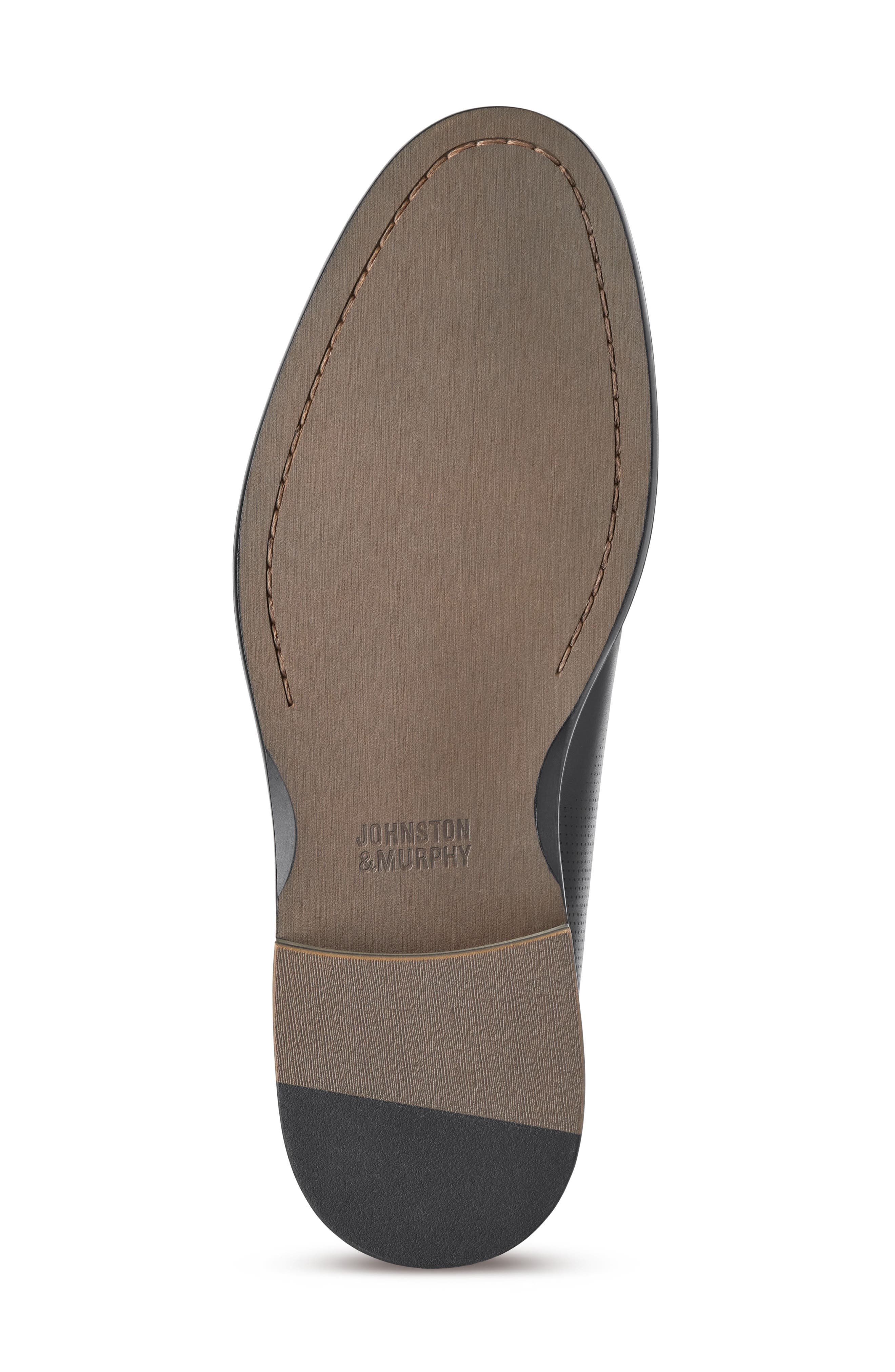 Conard 2.0 Perforated Leather Oxford, Alternate, color, BLACK FULL GRAIN