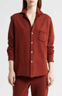 Frank & Eileen Eileen Relaxed Terry Button-Up Shirt