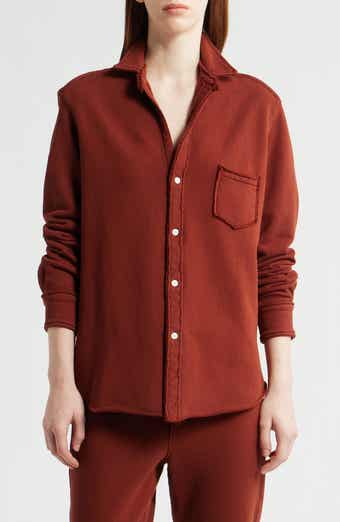 Frank & Eileen Eileen Relaxed Terry Button-Up Shirt