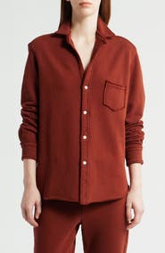 Frank & Eileen Eileen Relaxed Terry Button-Up Shirt