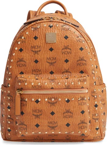 バッグ MCM OUTLINE STUDS BackPack Mini MCM OUTLINE STUDS BackPack Mini（MCM Backpack Pink Mini Size