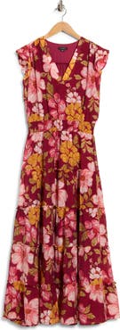 Halogen® Tiered Maxi Dress