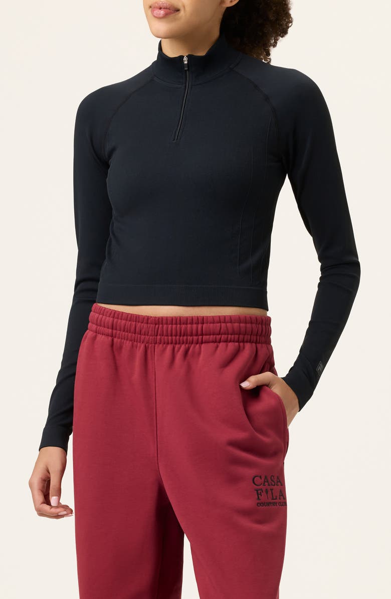 FILA Break Point Quarter Zip Sweater, Alternate, color, 