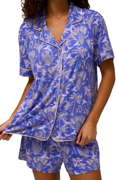 Honeydew All American Shortie Pajamas In Blue