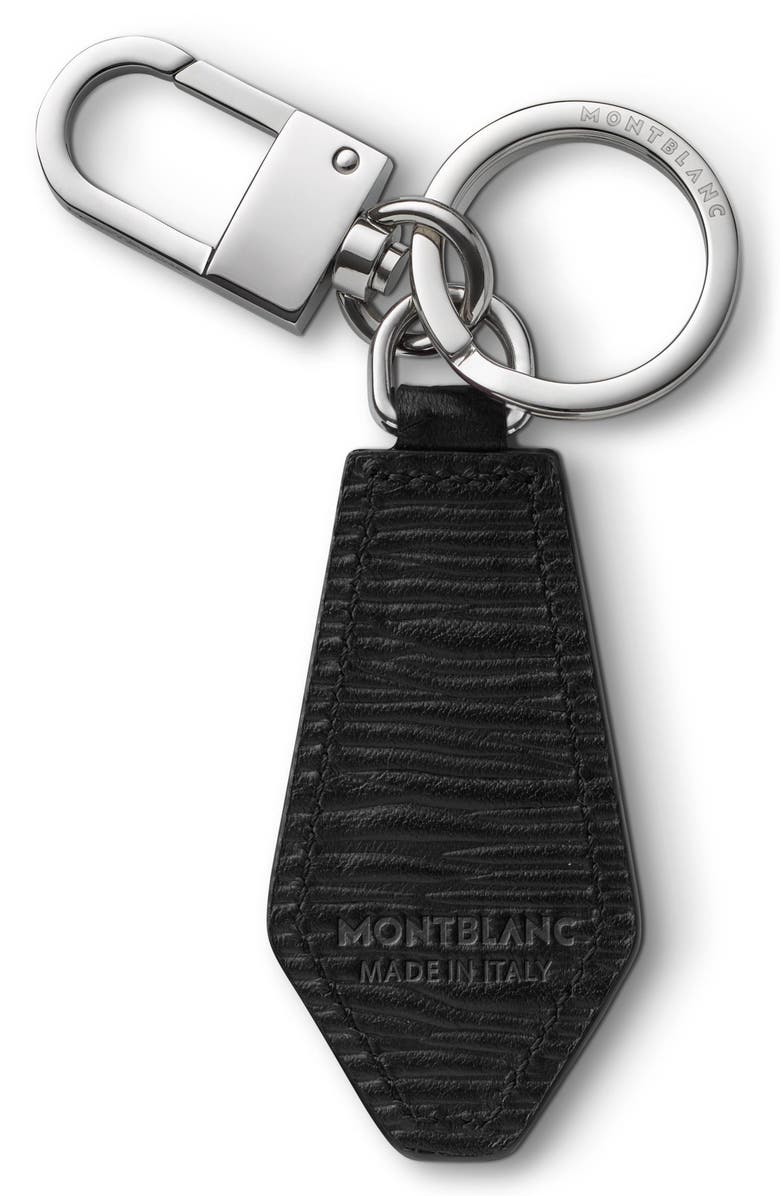 Montblanc Meisterstück Leather Key Chain, Alternate, color, 