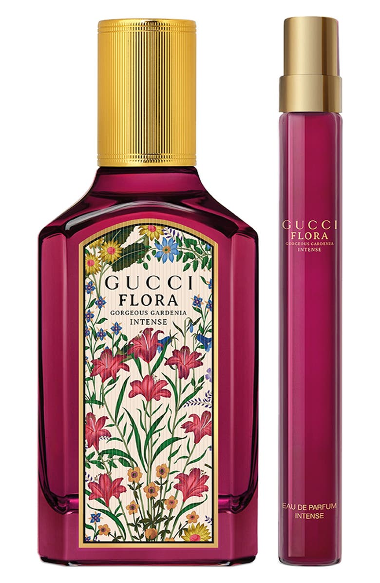 Gucci Flora Gorgeous Gardenia Eau de Parfum Intense Set $195 Value, Alternate, color,