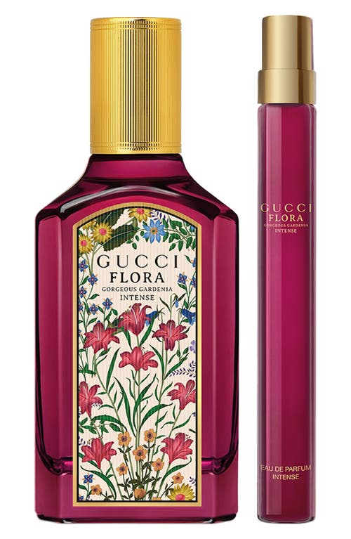 Gucci 2-pc. Flora Gorgeous Gardenia Intense Eau De Parfum Fragrance Set In Red