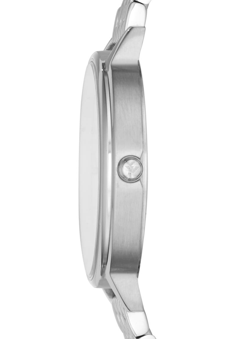 Bracelet Watch, 32mm, Alternate, color, SILVER