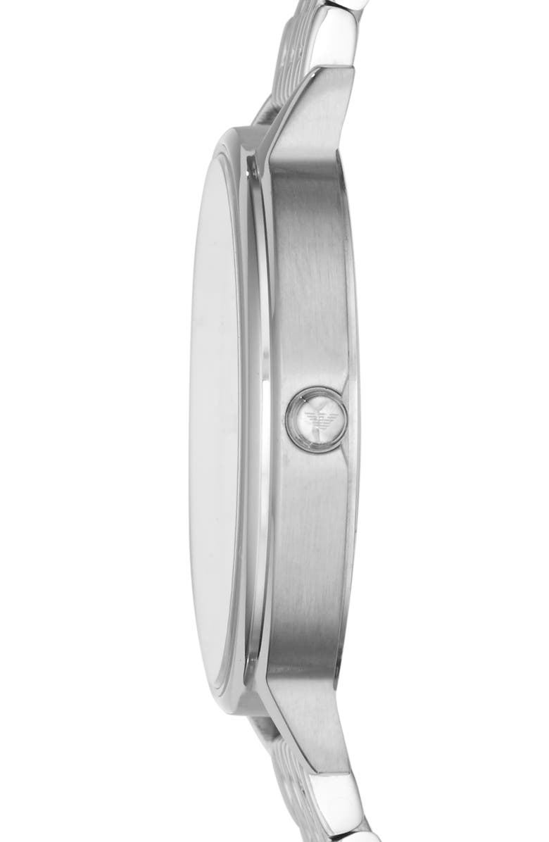 Emporio Armani Bracelet Watch, 32mm, Alternate, color, Silver