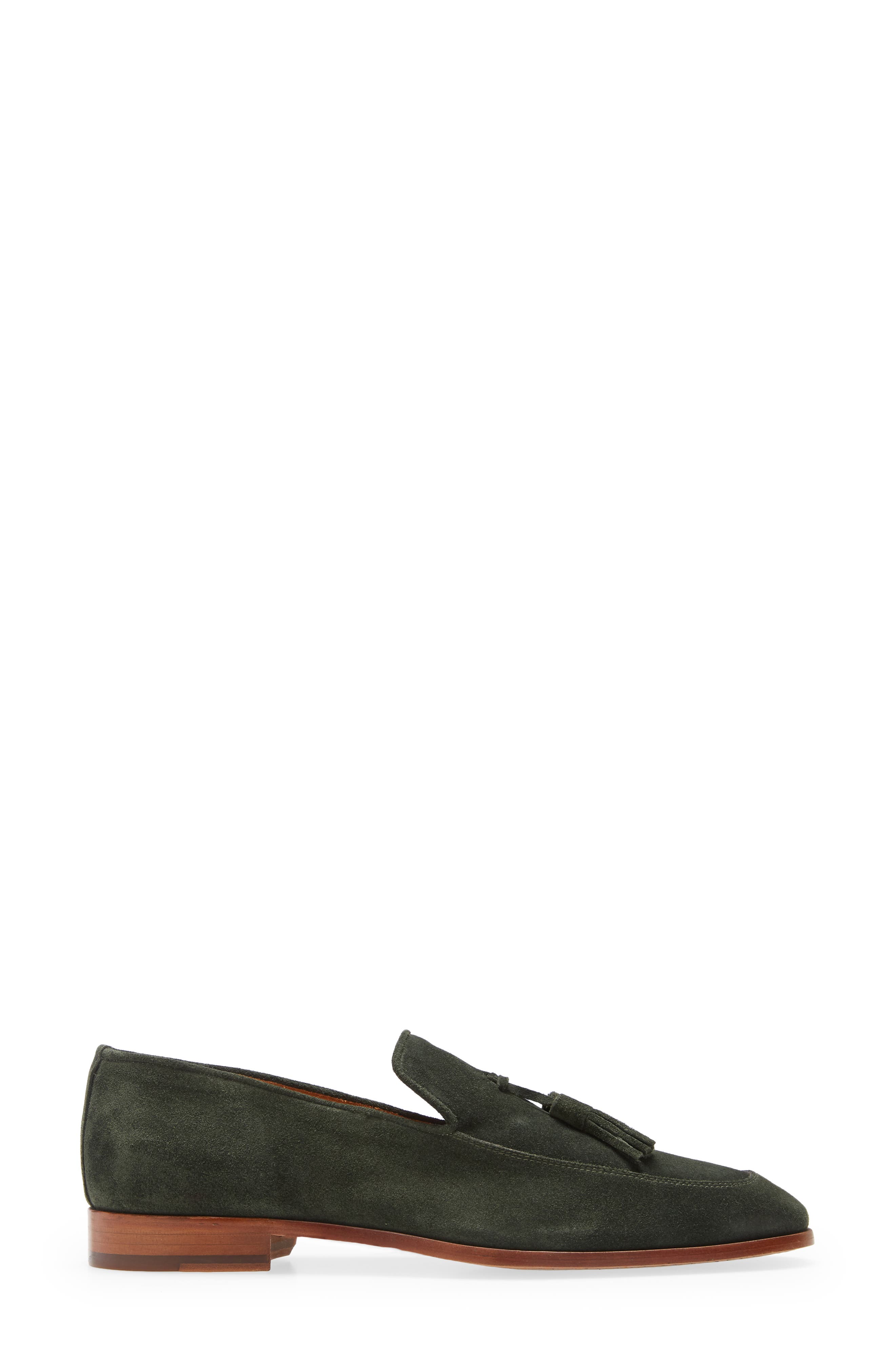 Mezlan Unstructured Tassel Loafer, Alternate, color, 