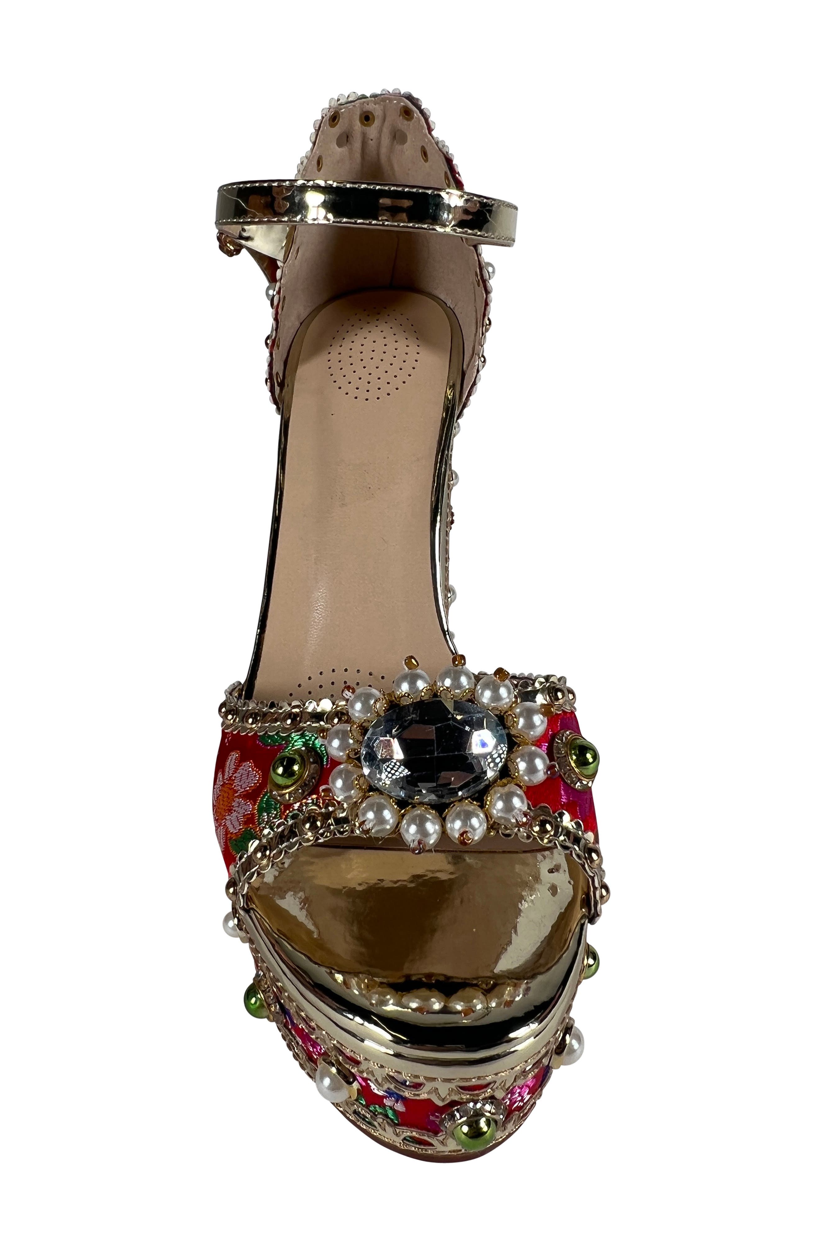 AZALEA WANG Cici Platform Sandal, Alternate, color, 