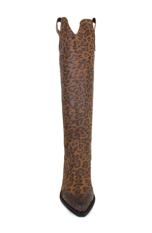Zigi Valezka Knee High Boot In Brown