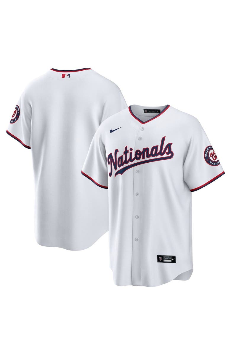 Nike Men's Nike White Washington Nationals Alternate Replica Team Jersey, Alternate, color, 