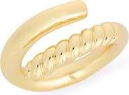 NORDSTROM RACK Demi Fine Textured Bypass Ring