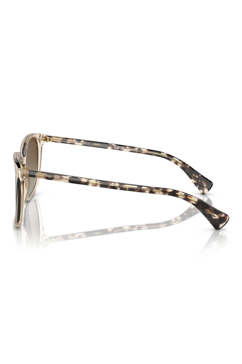 56mm Polarized Square Sunglasses, Alternate, color, BROWN / POLAR GRADIENT BROWN